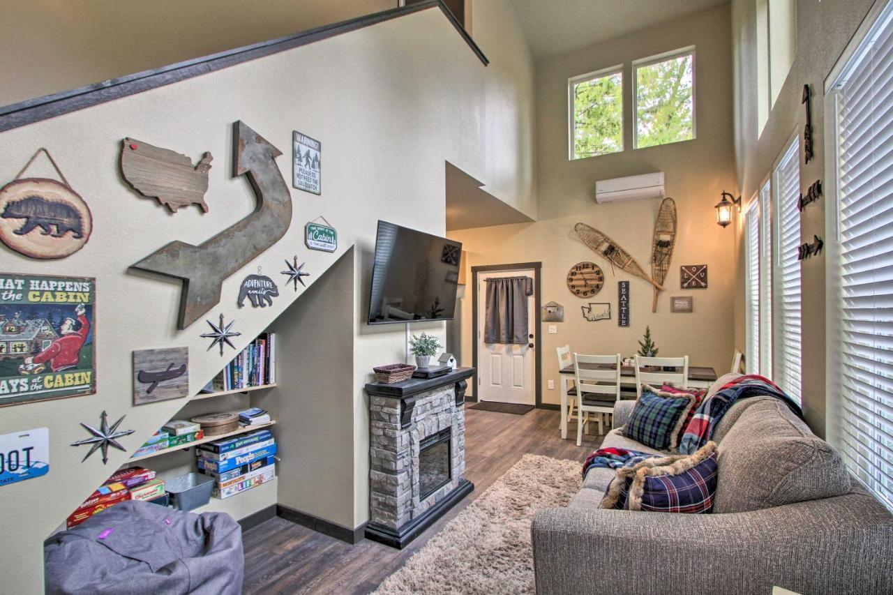 Cozy Cabin - 5 Miles To Mt Rainier National Park! Ashford Exteriör bild
