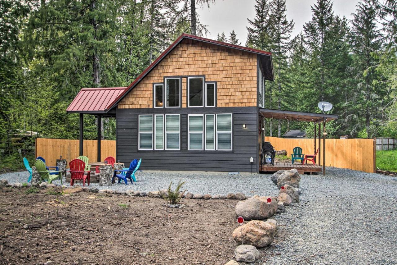 Cozy Cabin - 5 Miles To Mt Rainier National Park! Ashford Exteriör bild