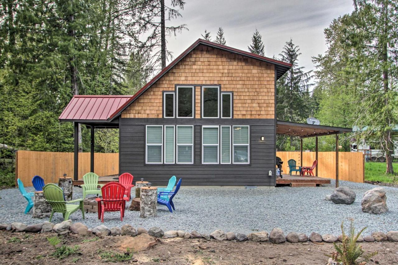 Cozy Cabin - 5 Miles To Mt Rainier National Park! Ashford Exteriör bild