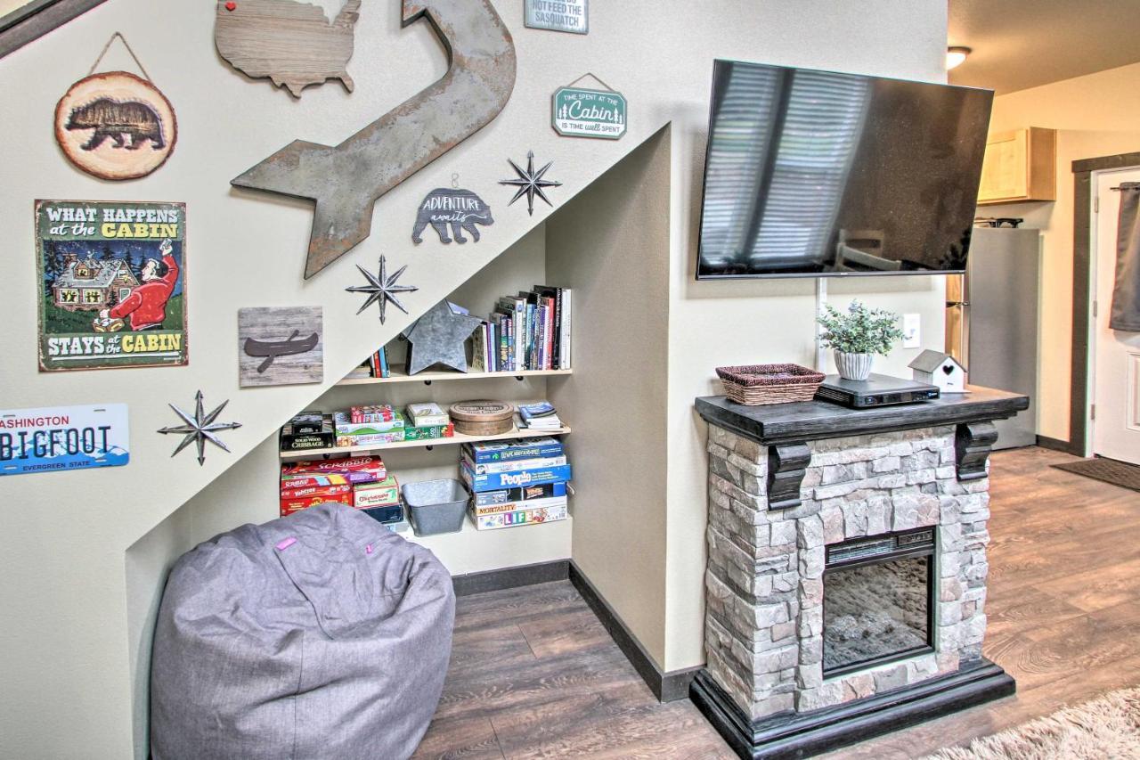 Cozy Cabin - 5 Miles To Mt Rainier National Park! Ashford Exteriör bild