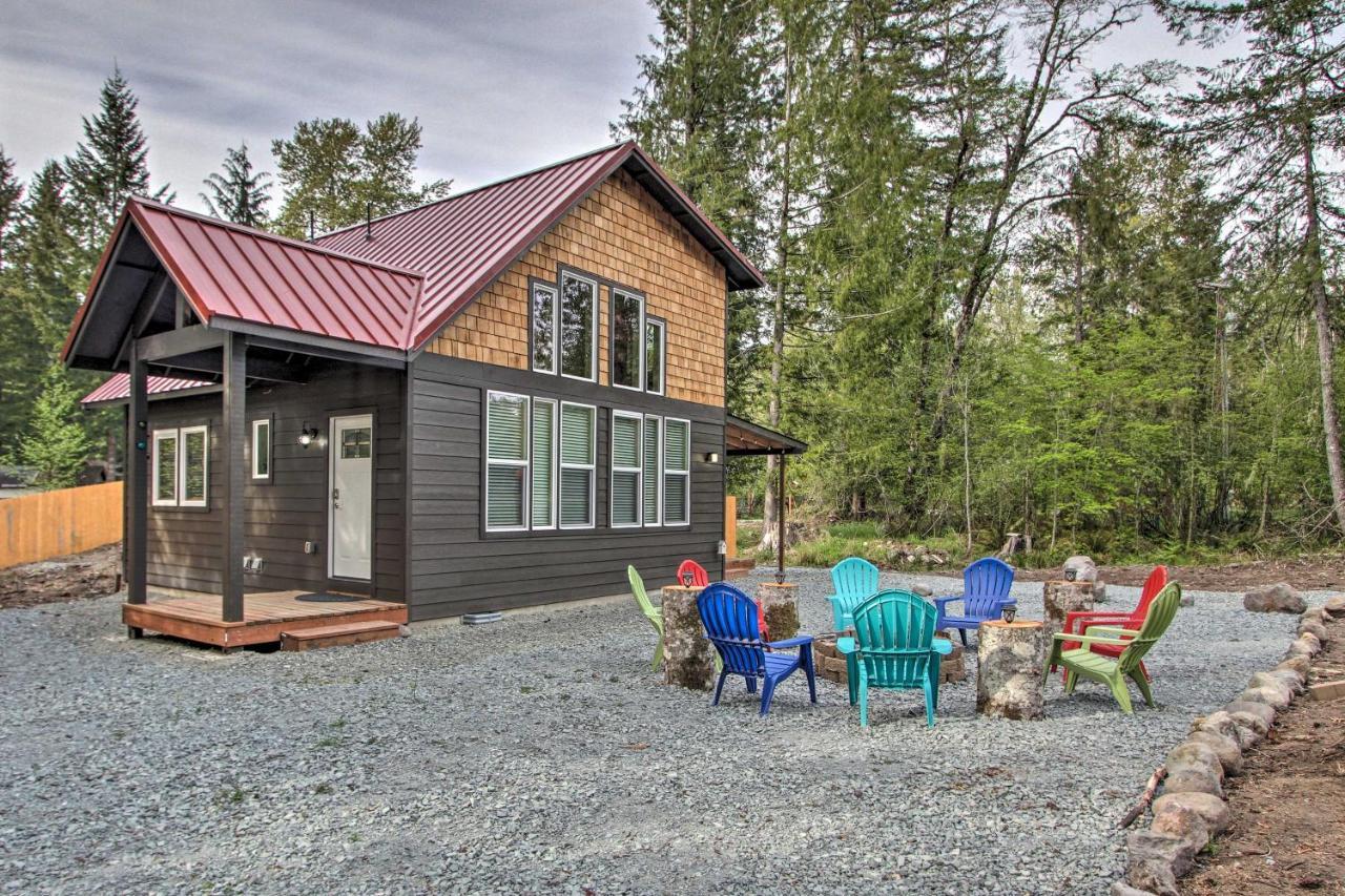 Cozy Cabin - 5 Miles To Mt Rainier National Park! Ashford Exteriör bild